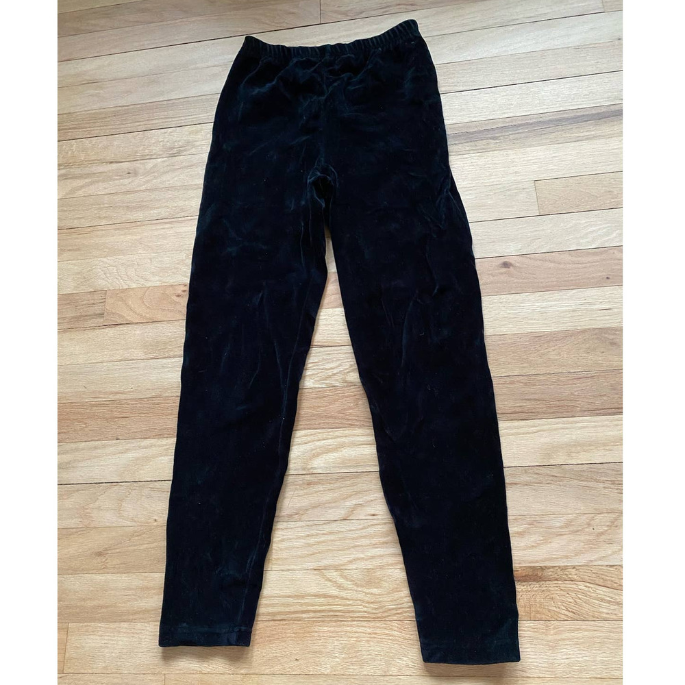 Rare Vintage DKNY Jeans Velvet Leggings
